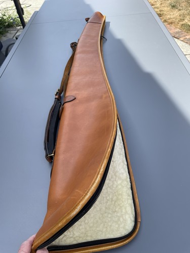 Brown leather soft - leather, case
