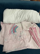 Unicorn, hearts Duvet cover  with Pillowcase Kids + 4tog duvet for cot bed 