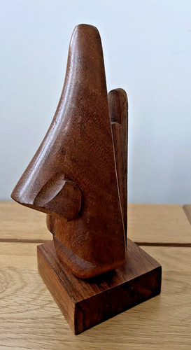 Hand carved wood vintage - hand,