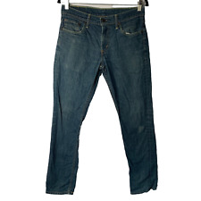 Levi's 511 Mid Blue Wash Slim Straight Leg Denim Jeans Size Men's W30 L32