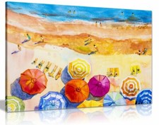 Beach Waterclour Painting Home