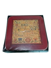 Cloverleaf “Sampler” Coasters (4)  New Sealed  Cork Backed PROM287 Vintage UK