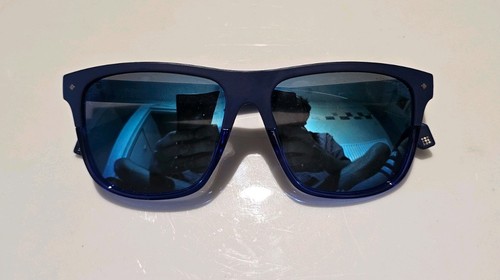 Polaroid blue mirror tinted - mirror,