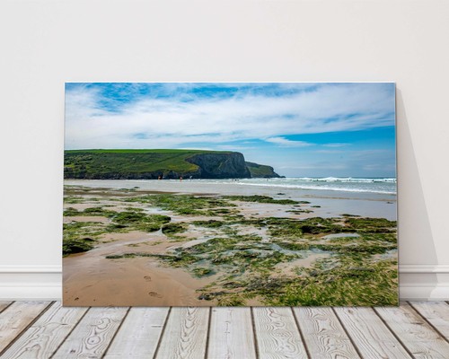 Mawgan porth beach - mawgan, tide