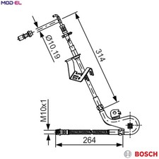 BRAKE HOSE 1 987 481 427 FOR