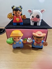 Little Tikes Waffle Blocks Figures X4 Bundle