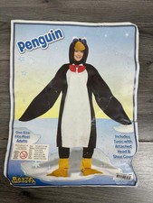 Penguin Adult Costume Funny Animal  Zoo Halloween Rasta Imposta