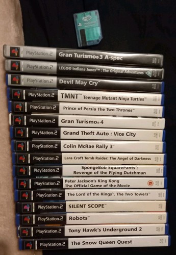 Ps2 games bundle inc memory - ps2,