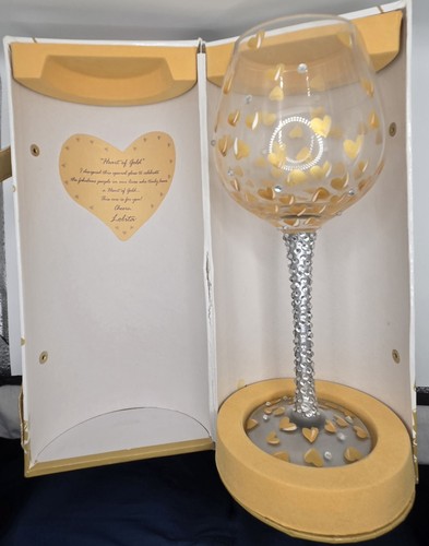 Lolita heart gold wine - heart,