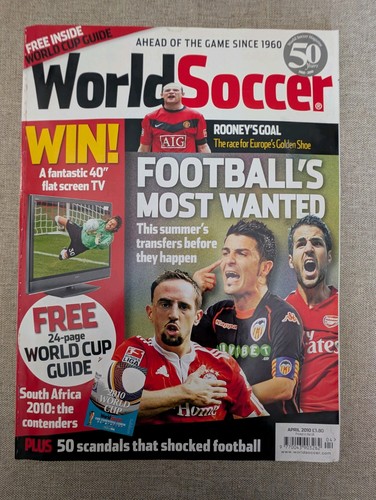 World soccer magazine - magazine, april