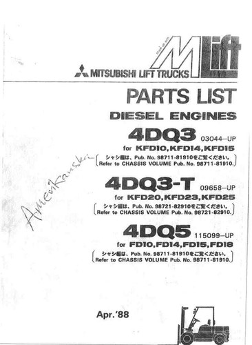 Mitsubishi diesel engine - mitsubishi,