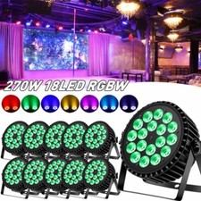 270W DMX RGBW LED 18 Par Stage