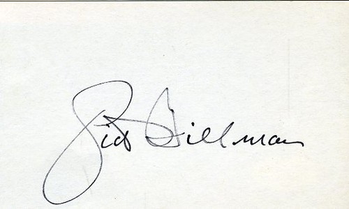 Sid gillman hof signed jsa - hof,