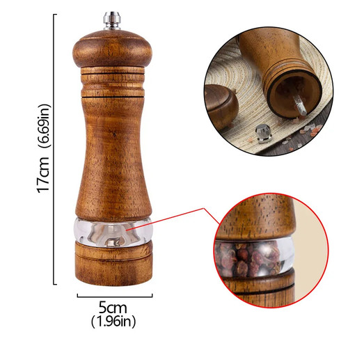 Inch manual pepper grinder - manual,