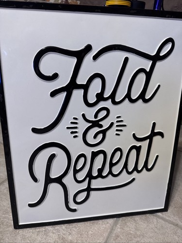Fold and repeat metal - repeat,
