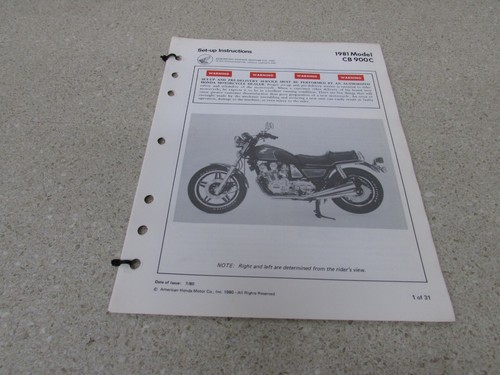 1981 honda cb900c custom - 1981,