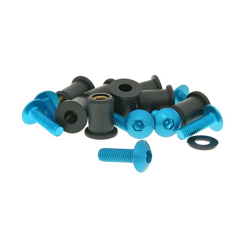 Vicma aluminum nuts set m5x16 - vicma,