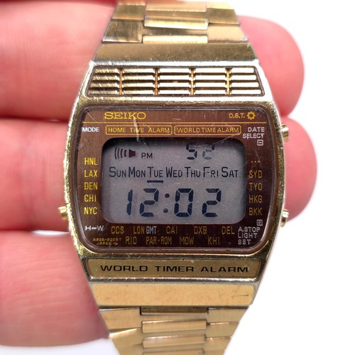 Seiko world timer men - world, men's