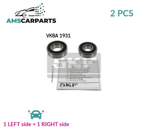 Wheel bearing kit - wheel, pair