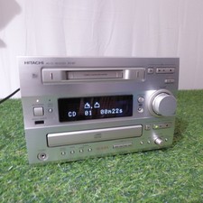 Hitachi AX-M7  MD/CD Receiver Micro HiFi Separate - SPARES OR REPAIRS
