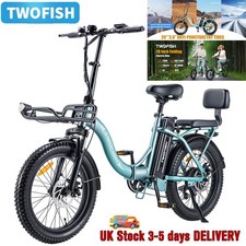 HOT NEW TWOFISH Electric Bike 20" Folding Electric Bikes 36V 17.8 Ah for Adults