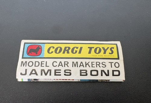Corgi 261 james bond aston - 261, james’s
