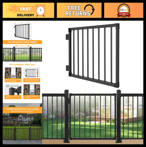 Heavy duty steel fence - 38",