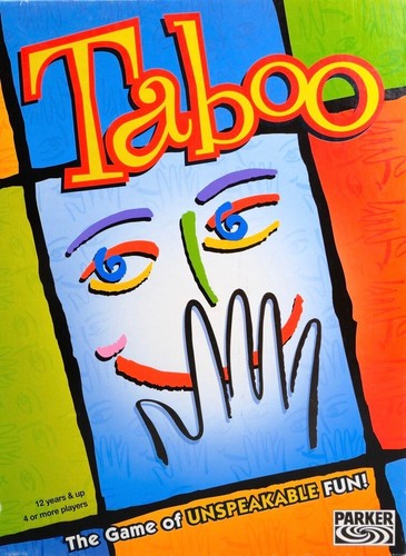 Parker taboo board game - taboo,