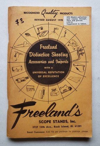 Freeland scope stands 1970 - scope,