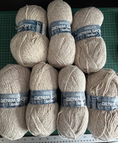 Sirdar denim sport aran yarn - denim,