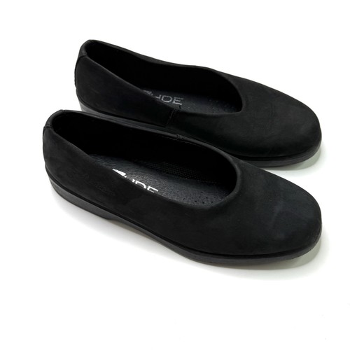 Rohde black shoes slip ons - black, slip-ons