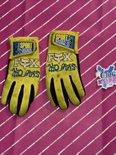 Fox H2O Paws Gloves 90s Motocross Mx Super Evo Size 8