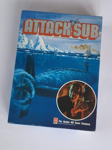Avalon hill attack sub game - hill,