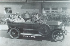 Charabanc Passengers Vintage