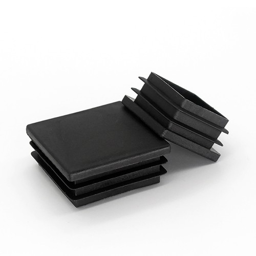 Square plastic end caps bungs - plastic,