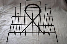 Vintage BLACK WROUGHT IRON