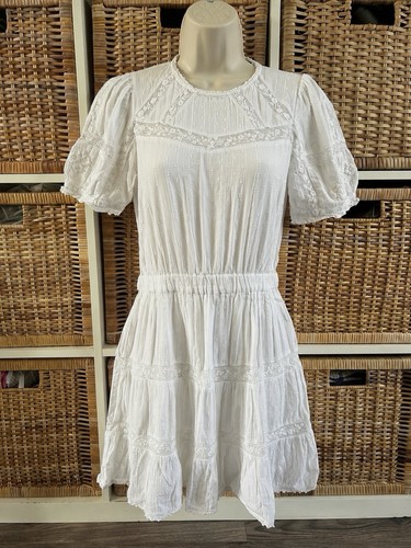 Zara white lace mini dress - zara,