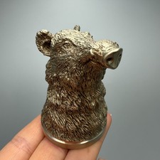 Vintage Metal Shot Glass Wild