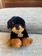 Bruno Rottweiler Puppy Dog 8"