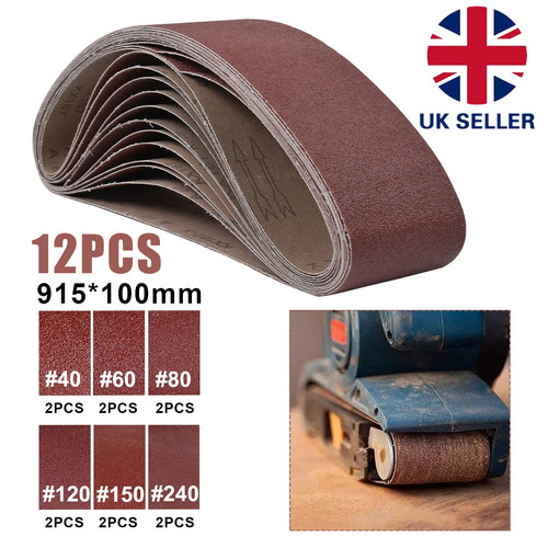915 100mm sanding belts mixed - 915*100mm,