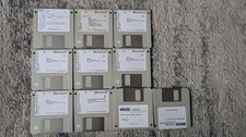 Microsoft Windows 3.1 installation disks X 7 Full Set Plus Mouse Drivers