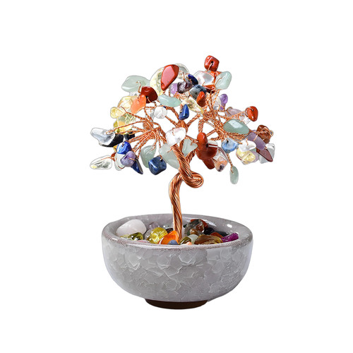 Crystal tree life 7 chakra - tree, of
