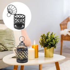 Bird cage candlestick - bird,