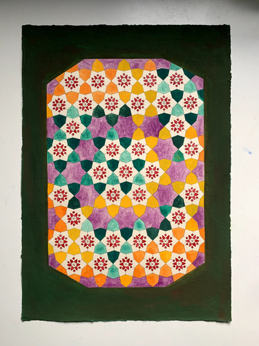 Watercolour painting a - watercolour, of