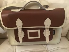 Zatchels Brown & Cream Satchel