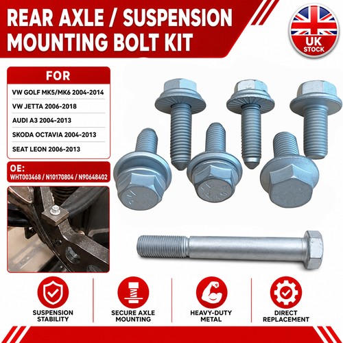 Rear axle bolt kit - bolt, vw