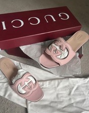 Gucci Dusty Pink Slides