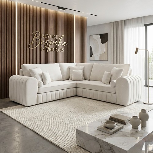 Oyster lined fabric - sofa, 1-3
