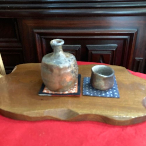 Bizen ware nishikawa - nishikawa, tokkuri