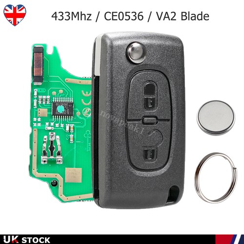 Replacement 2button flip car - replacement,